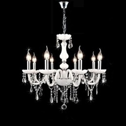 Moderne moderne traditionelle klassiske andre funktioner til Crystal Candle Style glaslysekrone
