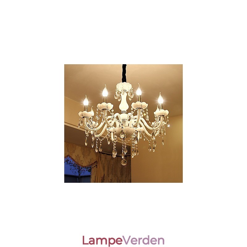 Moderne moderne traditionelle klassiske andre funktioner til Crystal Candle Style glaslysekrone