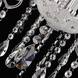 Moderne moderne traditionelle klassiske andre funktioner til Crystal Candle Style glaslysekrone