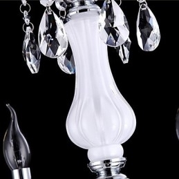 Moderne moderne traditionelle klassiske andre funktioner til Crystal Candle Style glaslysekrone