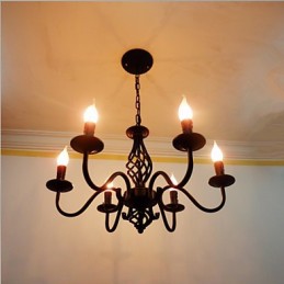 Kunstnerisk Chic & Modern Other Feature for Candle Style Metal Indendørs 6 Pærer Lysekrone