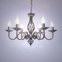 Kunstnerisk Chic & Modern Other Feature for Candle Style Metal Indendørs 6 Pærer Lysekrone
