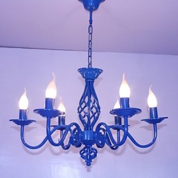 Kunstnerisk Chic & Modern Other Feature for Candle Style Metal Indendørs 6 Pærer Lysekrone