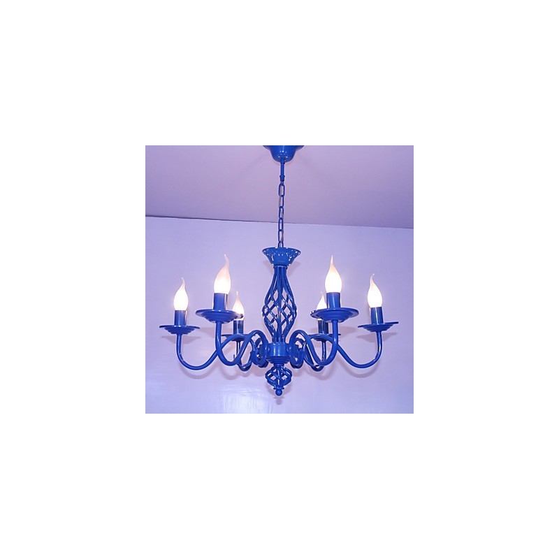 Kunstnerisk Chic & Modern Other Feature for Candle Style Metal Indendørs 6 Pærer Lysekrone
