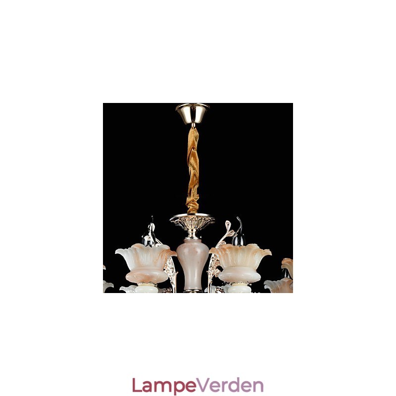 Moderne moderne traditionel klassisk zinklegeringsfunktion til Crystal Mini Style metal pendellampe