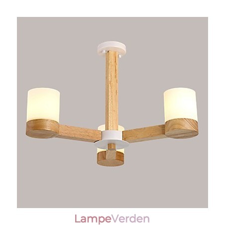 3 lys lysekrone Moderne Moderne Traditionel Klassisk Vintage Country Wood Feature til træ 3 lys lysekrone Moderne Moderne Traditionel Klassisk Vintage Country Wood Feature til træ