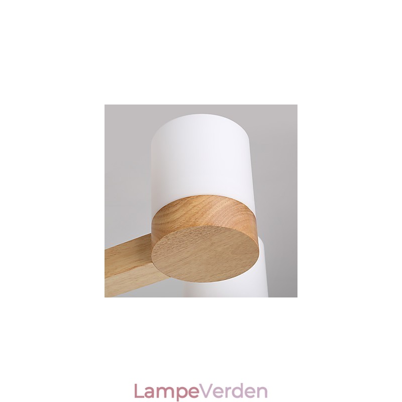3 lys lysekrone Moderne Moderne Traditionel Klassisk Vintage Country Wood Feature til træ