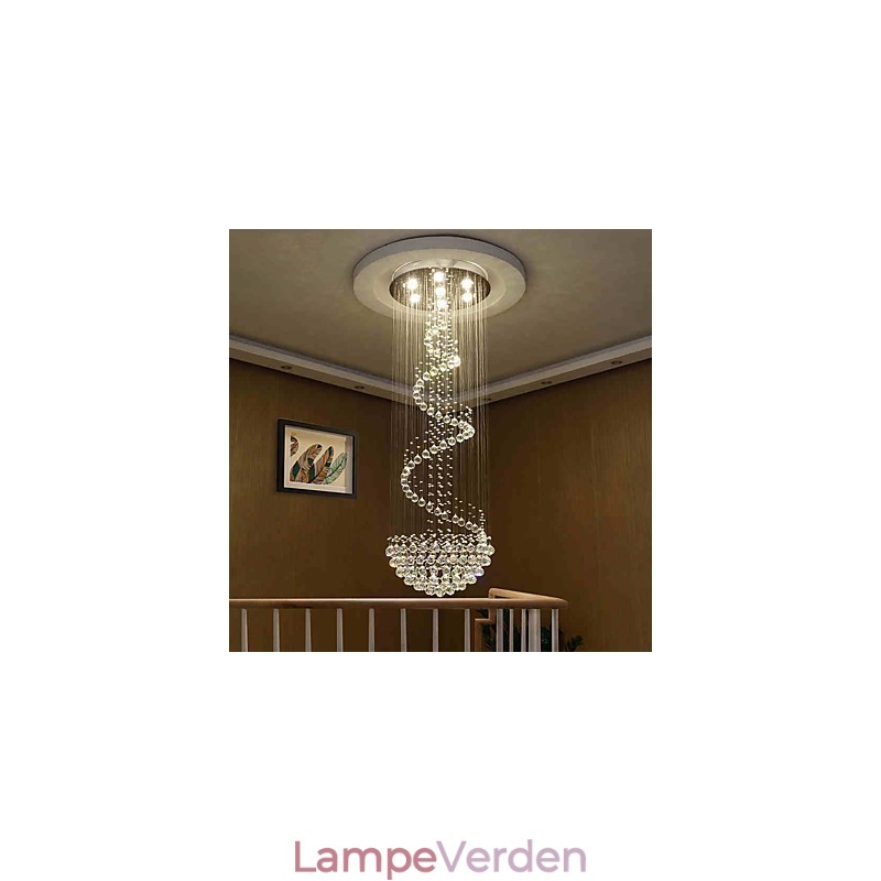 Moderne crystal loftslysekrone lys indendørs pendel lampe Deco belysningsarmaturer