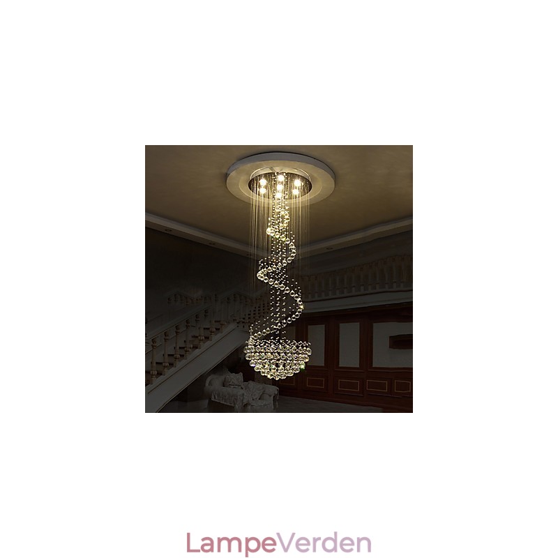 Moderne crystal loftslysekrone lys indendørs pendel lampe Deco belysningsarmaturer