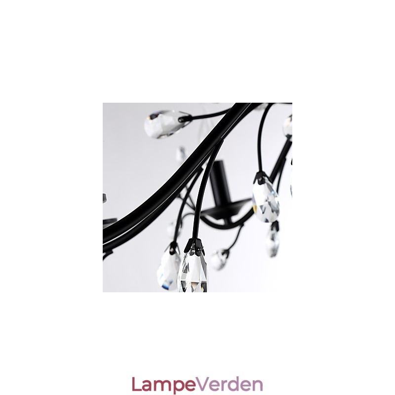 6 lys krystal lysekrone moderne moderne traditionel klassisk vintage retro land maleri funktion