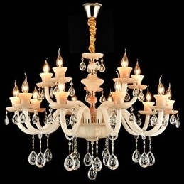 Moderne moderne traditionel klassisk galvaniseret funktion til Crystal Mini Style Metal Spisekrone