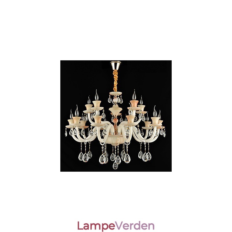 Moderne moderne traditionel klassisk galvaniseret funktion til Crystal Mini Style Metal Spisekrone