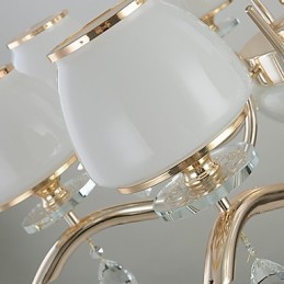 Lysekrone Moderne moderne galvaniseret funktion til krystalmetal
