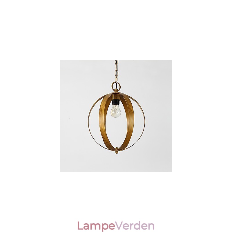 Loft Metal Amerikansk Industriel Stil Maleri Farve Europæisk Lysekrone Lampe Indendørs dekorere Pendel Lampe