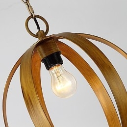Loft Metal Amerikansk Industriel Stil Maleri Farve Europæisk Lysekrone Lampe Indendørs dekorere Pendel Lampe