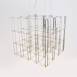 Moderne lysekrone lys rustfrit stål lampe loft belysning