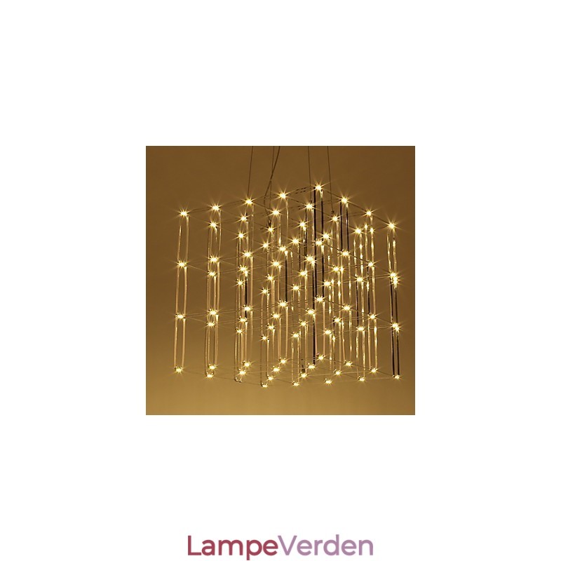 Moderne lysekrone lys rustfrit stål lampe loft belysning