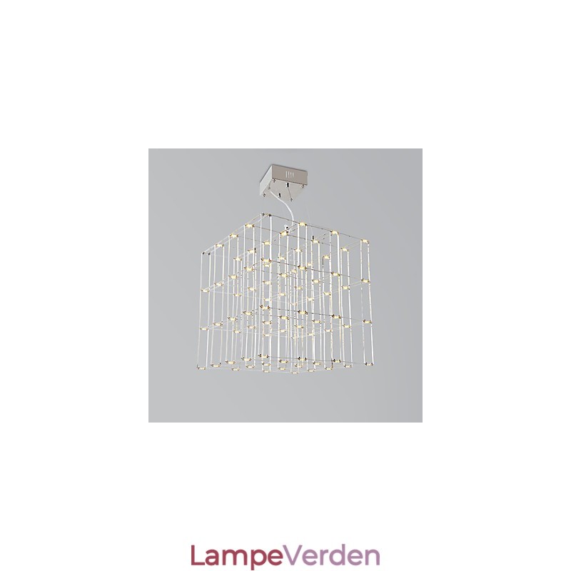 Moderne lysekrone lys rustfrit stål lampe loft belysning