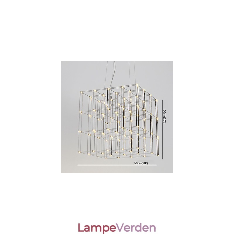 Moderne lysekrone lys rustfrit stål lampe loft belysning