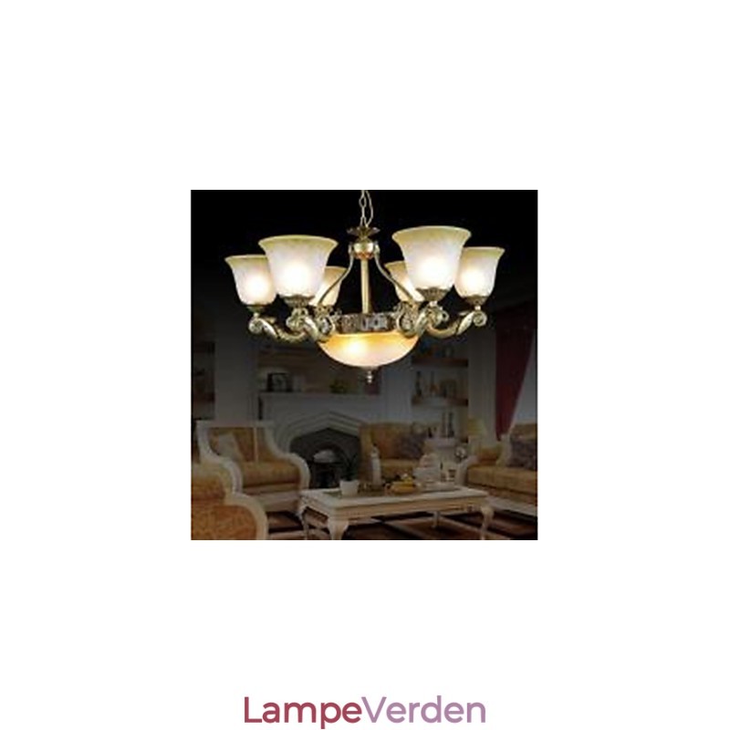 Lysekrone Bronze European Retro Classic