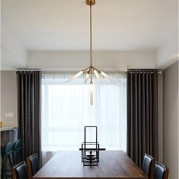 5 lyse mini stil personlig moderne moderne lysekrone