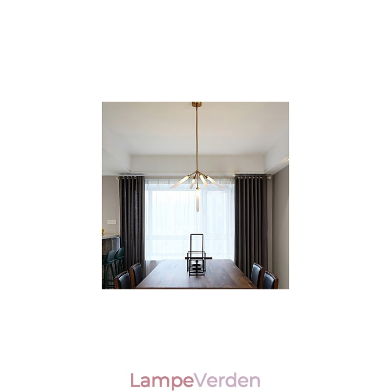 5 lyse mini stil personlig moderne moderne lysekrone