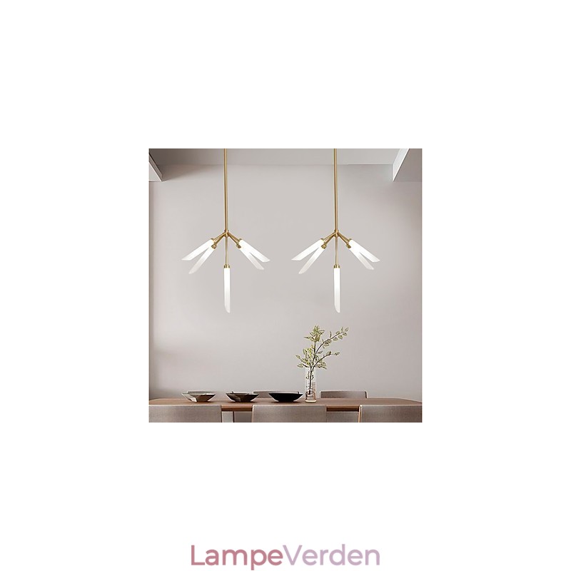 5 lyse mini stil personlig moderne moderne lysekrone