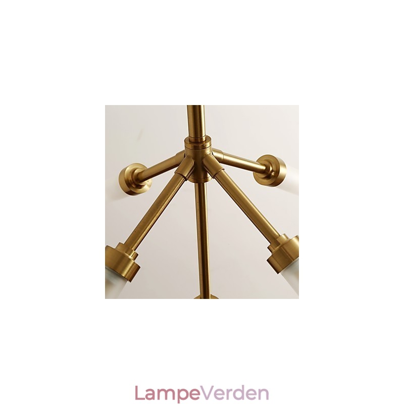5 lyse mini stil personlig moderne moderne lysekrone