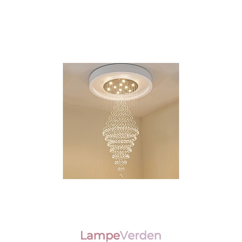 Moderne loftspendel i krystal Moderne lysekrone Hængende belysning til hjemmet Lysekrone Lamper Armaturer