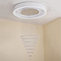 Moderne loftspendel i krystal Moderne lysekrone Hængende belysning til hjemmet Lysekrone Lamper Armaturer