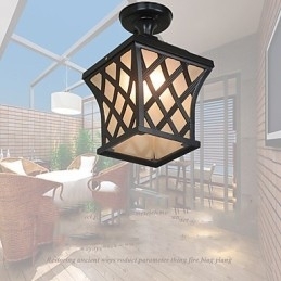 Landdistrikter Lampe Amerikansk Have Terrassedør Udendørs Vandtæt Grape Droplight