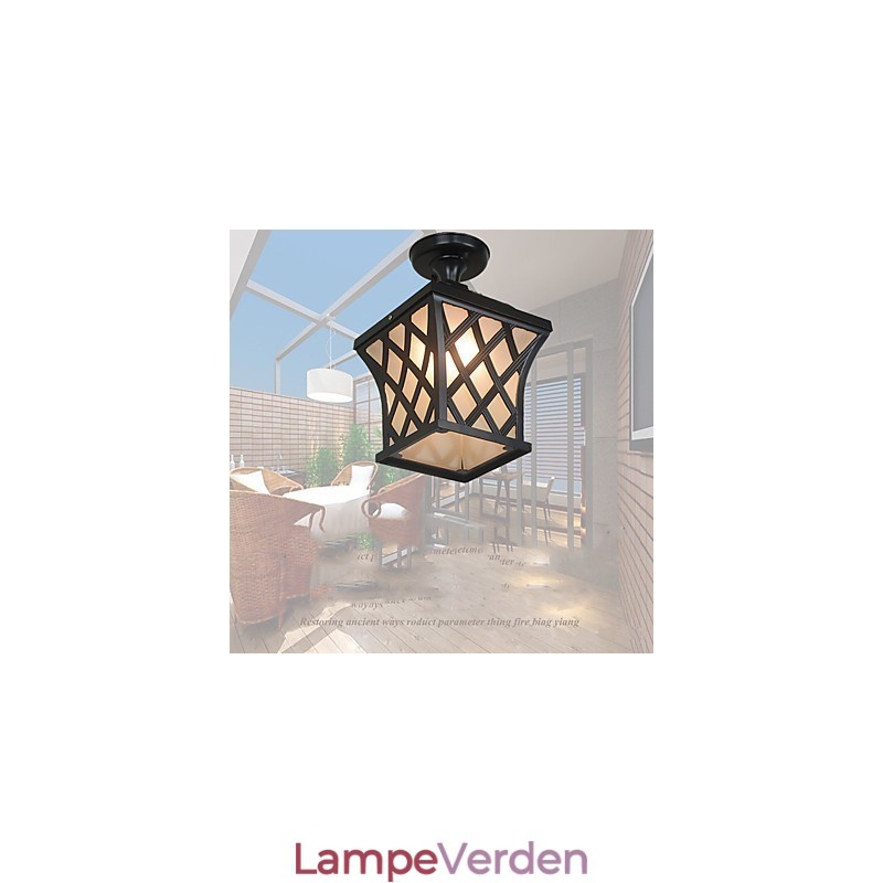 Landdistrikter Lampe Amerikansk Have Terrassedør Udendørs Vandtæt Grape Droplight
