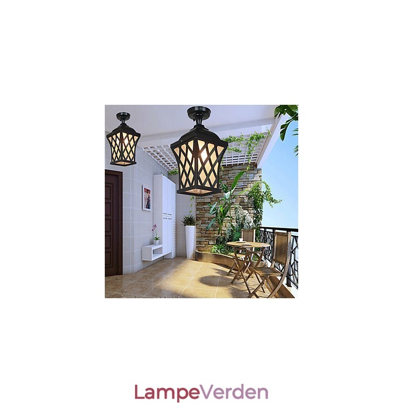 Landdistrikter Lampe Amerikansk Have Terrassedør Udendørs Vandtæt Grape Droplight