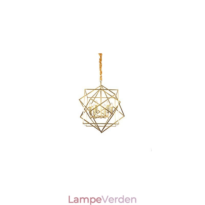 Lanterne messing funktion til designere metal lysekrone