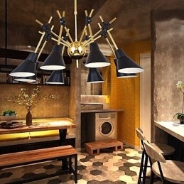 Personlig justerbar retning Art Lysekrone Lampe Lysekrone N