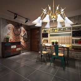 Personlig justerbar retning Art Lysekrone Lampe Lysekrone N