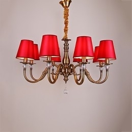 Lysekrone moderne moderne metal
