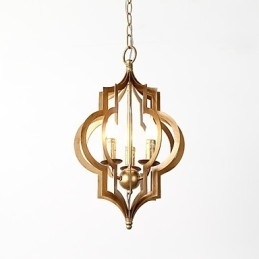 Vintage Metal Amercian Industriel Loft Maleri Farve Europæisk lysekrone Lampe Indendørs dekorere Pendel Lampe
