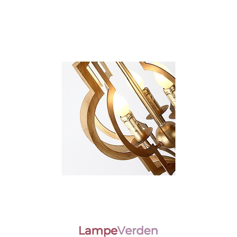 Vintage Metal Amercian Industriel Loft Maleri Farve Europæisk lysekrone Lampe Indendørs dekorere Pendel Lampe