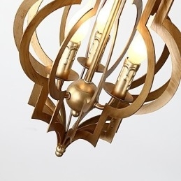 Vintage Metal Amercian Industriel Loft Maleri Farve Europæisk lysekrone Lampe Indendørs dekorere Pendel Lampe