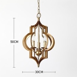 Vintage Metal Amercian Industriel Loft Maleri Farve Europæisk lysekrone Lampe Indendørs dekorere Pendel Lampe