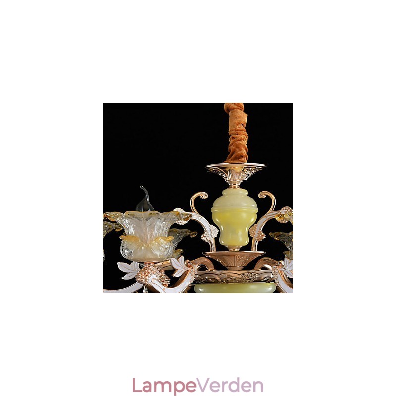 Moderne moderne traditionel klassisk zinklegeringsfunktion til Crystal Mini Style metal pendellampe