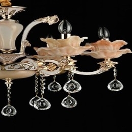 Moderne moderne traditionel klassisk zinklegeringsfunktion til Crystal Mini Style metal pendellampe