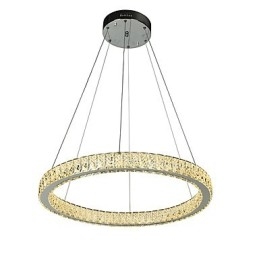 Dæmpbar Ring Indoo Loftslampe Pendel Moderne Lysekronebelysning Lysekronelampe med fjernbetjening