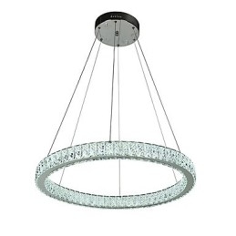 Dæmpbar Ring Indoo Loftslampe Pendel Moderne Lysekronebelysning Lysekronelampe med fjernbetjening
