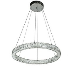 Dæmpbar Ring Indoo Loftslampe Pendel Moderne Lysekronebelysning Lysekronelampe med fjernbetjening