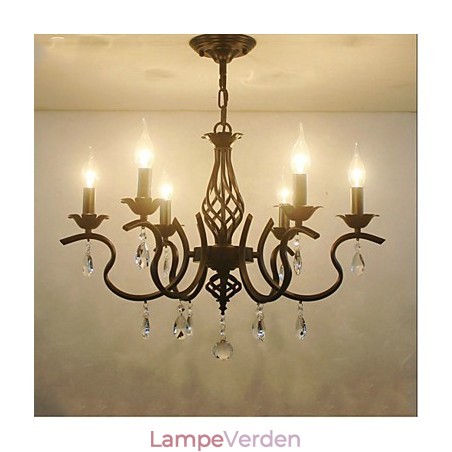 Krystallysekrone i europæisk stil Spiselys Simple Creative stearinlys Lamper og lanterner Nyhed Lightig Krystallysekrone i europæisk stil Spiselys Simple Creative stearinlys Lamper og lanterner Nyhed Lightig