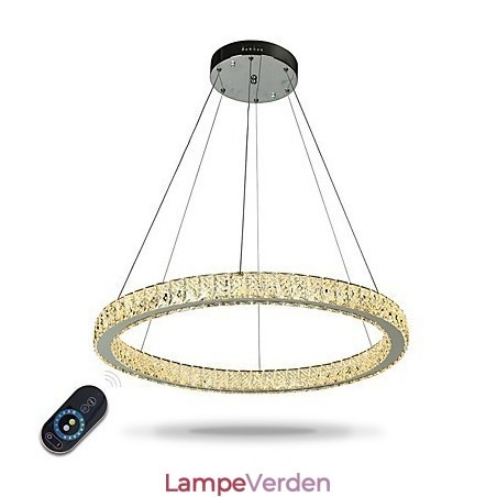Dæmpbar Ring Loftslys Pendel Moderne Lysekrone Belysning Indendørs Lampe med Fjernbetjening Dæmpbar Ring Loftslys Pendel Moderne Lysekrone Belysning Indendørs Lampe med Fjernbetjening