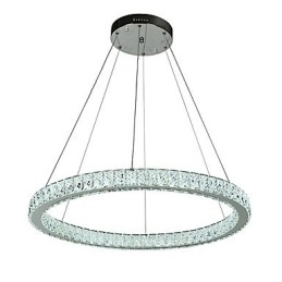 Dæmpbar Ring Loftslys Pendel Moderne Lysekrone Belysning Indendørs Lampe med Fjernbetjening