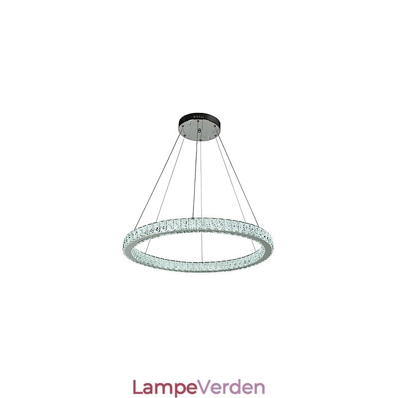 Dæmpbar Ring Loftslys Pendel Moderne Lysekrone Belysning Indendørs Lampe med Fjernbetjening
